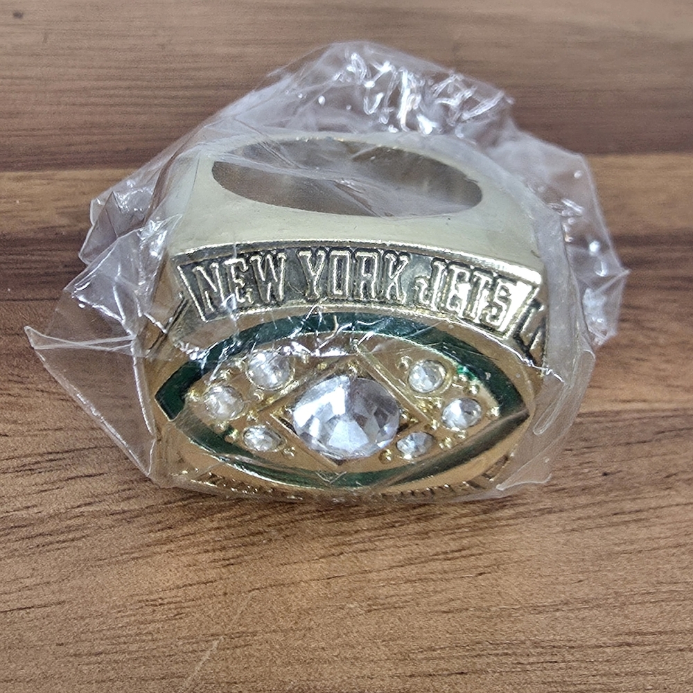 New York Jets Championship Fan Ring 1966 Namath - Picture 7 of 7